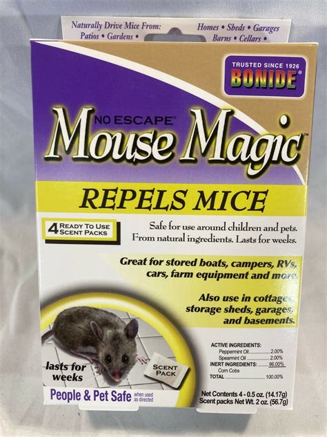 Using Bonide Mouse Magic for Mouse Control in Residential Areas